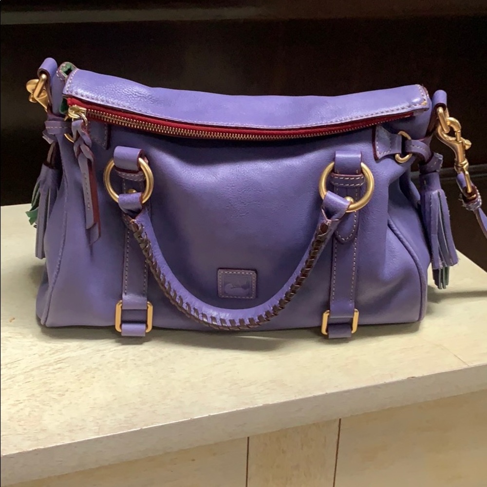 Dooney and Bourke small satchel in lavender